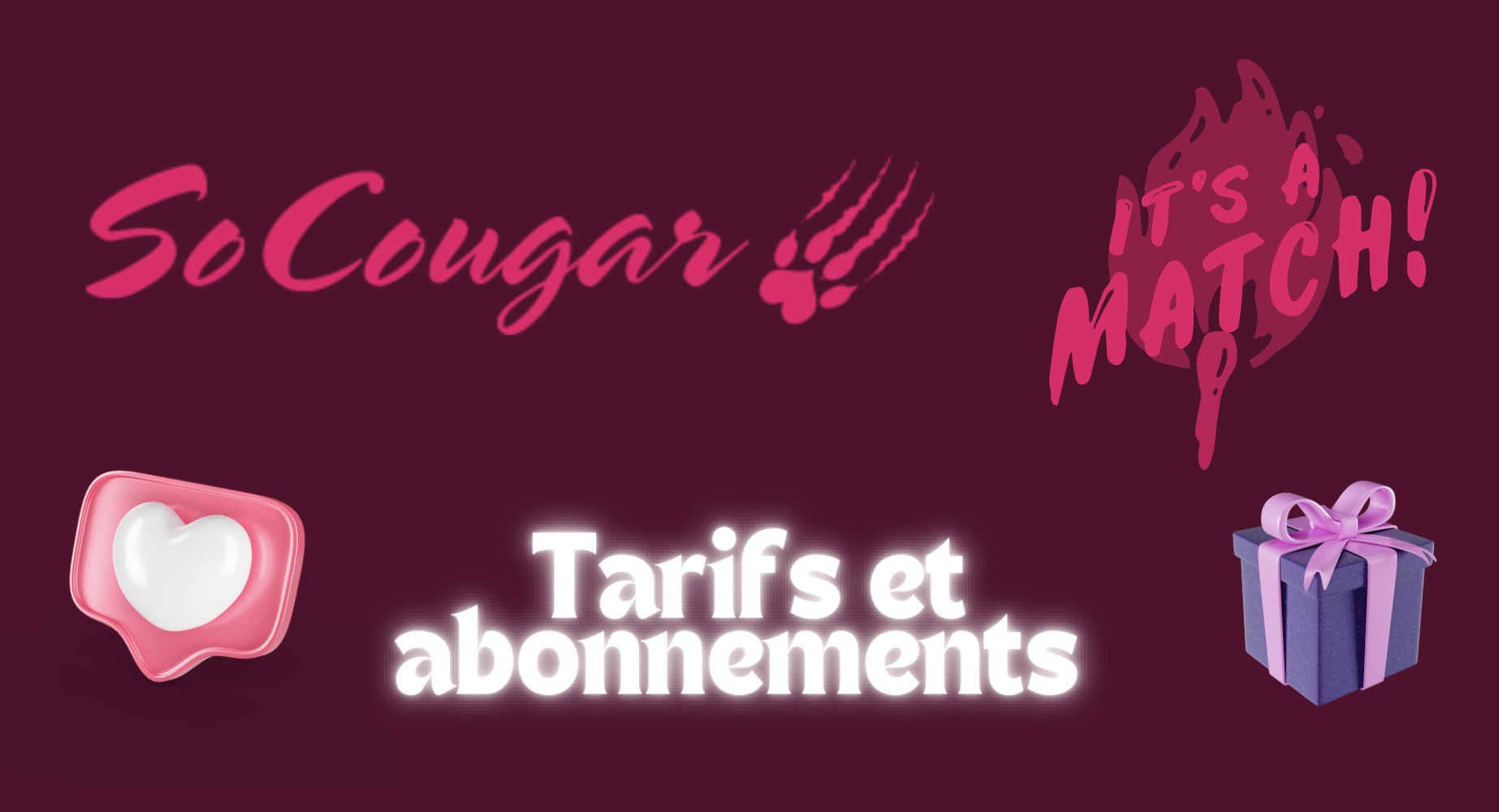 tarifs et prix abonnements SoCougar